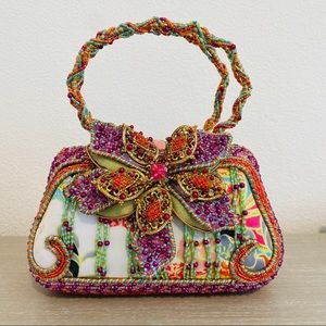 Mary Frances beaded purse (with bag)